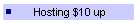 Hosting $10 up